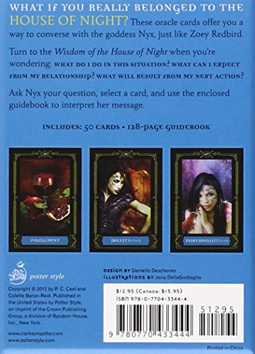 Wisdom of the House of Night Oracle Cards: A 50-Card Deck and Guidebook