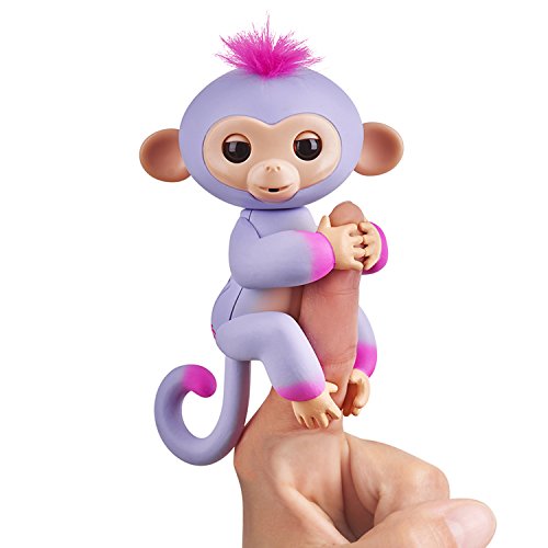 Wow Wee Fingerlings Two Tone-Sydney Juguete interactivos - Juguetes interactivos (Rosa, Púrpura, Metal, De plástico, Animal, Mono, 5 año(s), Niño/niña)