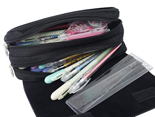 XCMLZ Sword Art Online Sao Estuche De Lápices Escolar Grande con Cremallera Bolsa De Cosméticos Bolsa De Papelería Escuela 1