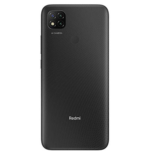 Xiaomi Redmi 9C Smartphone 3GB 64GB 6.53" HD+ Dot Drop display 5000mAh (typ) Desbloqueo facial con IA 13 MP AI Triple Cámara [versión en español] gris