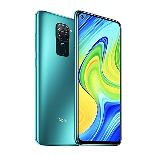 Xiaomi Redmi Note 9 Smartphone,4GB RAM 128GB ROM Mobilephone,6.53" DotDisplay MTK Helio G85 Procesador 48MP + 8MP + 2MP + 2MP AI Quad Camera Hotshot Versión Global(Verde)