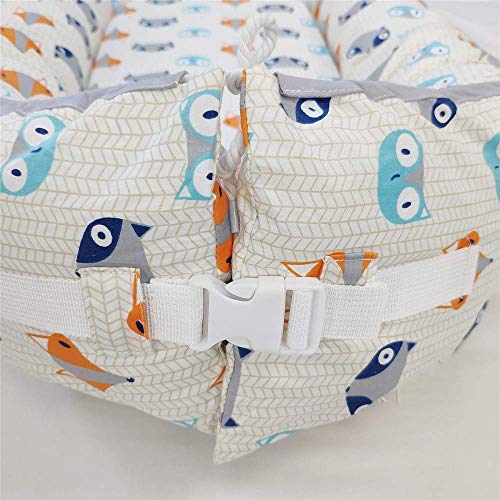 XRZY Baby Nest Cocoon, tapicería para bebés, algodón para Dormir Adecuado para una Cama de Viaje o una cápsula para Dormir cómoda 45X80cm