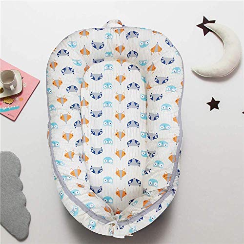 XRZY Baby Nest Cocoon, tapicería para bebés, algodón para Dormir Adecuado para una Cama de Viaje o una cápsula para Dormir cómoda 45X80cm