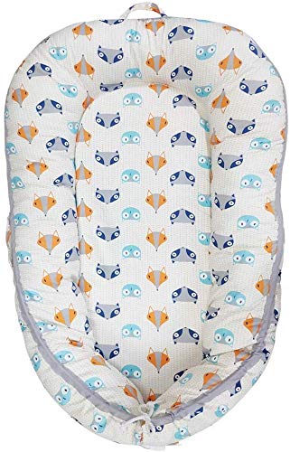 XRZY Baby Nest Cocoon, tapicería para bebés, algodón para Dormir Adecuado para una Cama de Viaje o una cápsula para Dormir cómoda 45X80cm