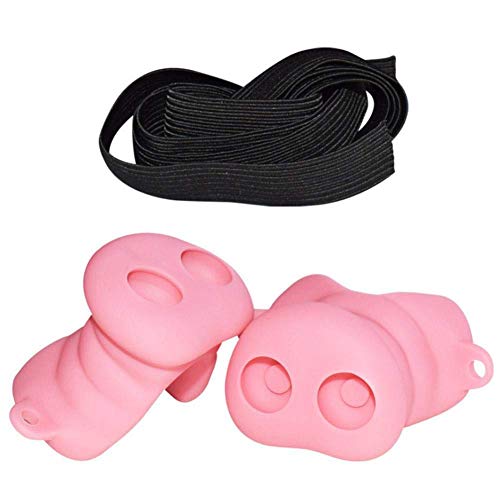 Yiyu Diversión Cerdo Nariz Tricky máscara Animal de Juguete Pig out Cosplay con el elástico Cubo Padre Interactivo del niño Playset Regalo de cumpleaños for niños y Adultos x (Color : Pink)