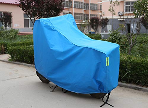 Yopria Funda de Moto - Bloquea los Rayos UV Protector de la Visera, Parasol para Mantener su vehículo Fresco y Libre de daños, fácil de Usar, se Adapta a los Parabrisas de Varios tamaños