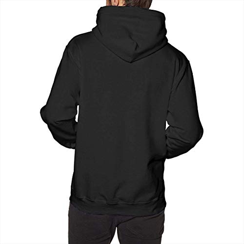 Ytdbh Sudadera con Capucha Hombre, Gentle Tees Playboi Carti Singers Logo Men's No Pocket Hooded Sweatshirt Black