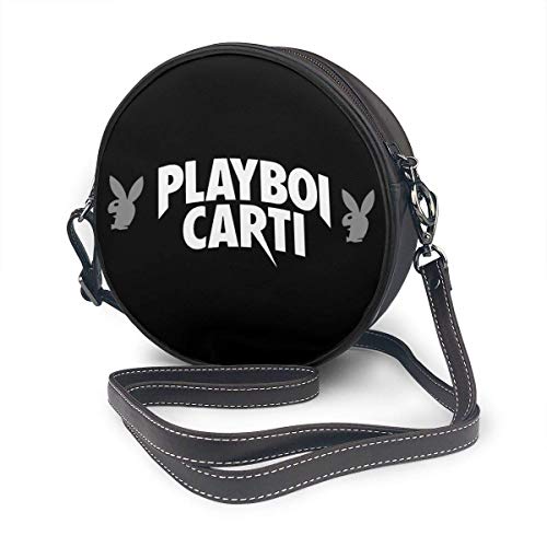 Yuanmeiju Bolso de hombro redondo Playboi Carti Round Single Shoulder Bag