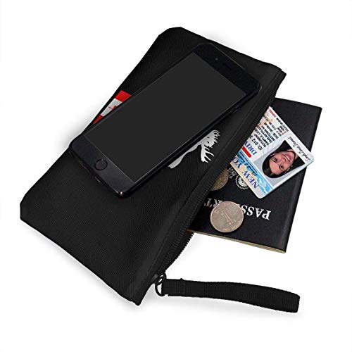 Yuanmeiju Monedero de Lona para Mujer de Macarons franceses Unisex, Mini Monedero de Cambio, Tarjetero, Cartera para teléfono, Bolsa de Almacenamiento con Cremallera