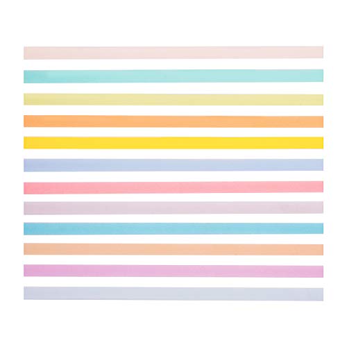 Yubbaex Washi Tape Set cinta adhesiva decorativa Washi Glitter Adhesivo de Cinta Decorativa para DIY Crafts Scrapbooking 12 Roll 8mm extensoos