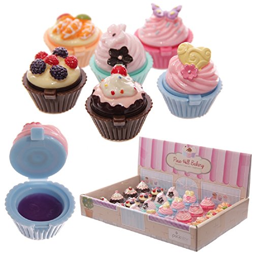 Yummy Cupcake Delicias Bálsamos De Labios/brillo de labios (juego de 4)