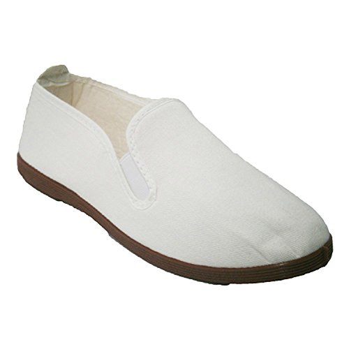 Zapatillas para Taichi kunfú y Yoga Irabia en Blanco Talla 38