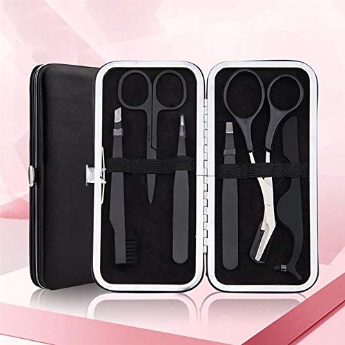 ZXF 6PCS Multi-Uso de la ceja del Kit multifuncionales portátiles de Cejas Kit de Recorte de la ceja Care Kit for Las Mujeres de los Hombres Herramientas Maquillaje