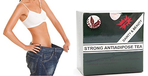 2 x Té fuerte contra adiposo (STRONG ANTI - ADIPOSE TEA) ; Desintoxicante laxante, rápida pérdida de peso - 60 bolsas (2x30 bolsas)