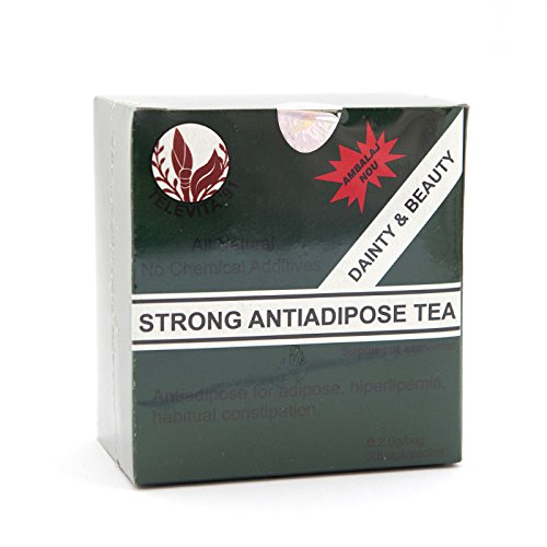 2 x Té fuerte contra adiposo (STRONG ANTI - ADIPOSE TEA) ; Desintoxicante laxante, rápida pérdida de peso - 60 bolsas (2x30 bolsas)