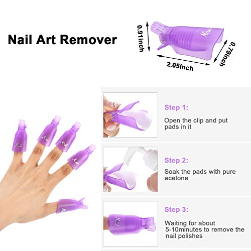 20 Piezas Set de Recortadora Alicate Cuticula con Kit de Herramientas de Quitar Esmalte de Uñas, Cortadora Cutícula Acero Inoxidable Removedor Piel Muerta Clips Quitaesmalte, Set de Manicura Uñas