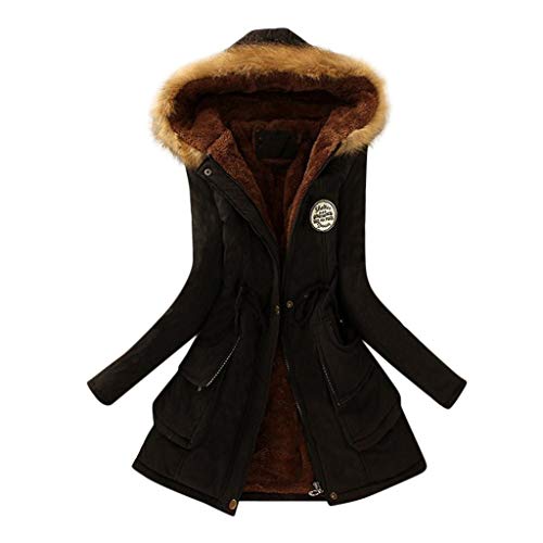 2018 Chaqueta con Capucha Larga del Cuello De Piel De Las Mujeres Caliente Mejor Vender Parka De Invierno Outwear Encapuchado Abrigo Casual riou