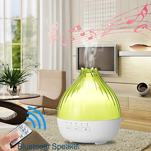 350ml Humidificador de aromas, Altavoces Bluetooth,humidificador, que es muy silencioso y nosotros usamos como difusor de aromas en el salón/Lámpara Fragante/Ahora la casa siempre huele fantástica