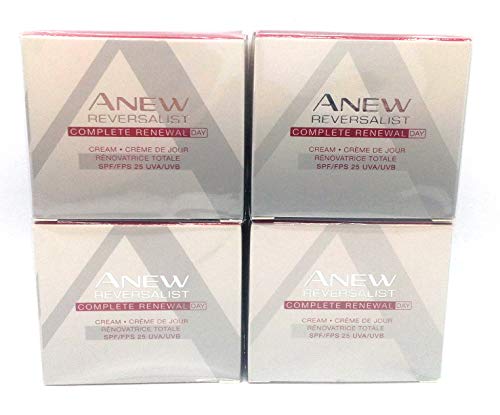 4 x Avon Anew Reversalist Complete Renewal Crema de Día 50ml SPF 25 SET !