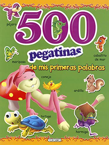 500 pegatinas de mis primeras palabras