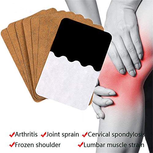 50pcs Lymphatic Detox Healing Ginger Patch Fever Stickers Herbal Ginger Parche Caliente Almohadillas Para Aliviar El Dolor Para El Cuello,Abdomen,Cara,Rodillas,Pies,Espalda,Hombros,Cintura