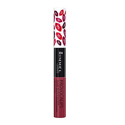 (6 Pack) RIMMEL LONDON Provocalips 16Hr Kissproof Lip Colour Just Teasing