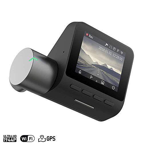 70mai Pro Smart Dash Cam con WiFi incorporado, control de voz, grabación de emergencia, panel de control de aplicaciones140FOV (GPS módulo incluido)