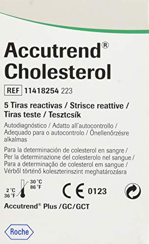 ACCUTREND COLESTEROL 5 TIRAS