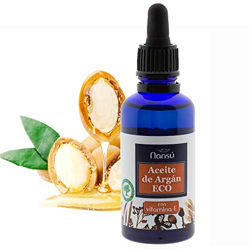 Aceite de Argan puro 100% natural de Marruecos Bio/Ecológico pelo, piel, cuerpo y uñas - prensado en antiencrespamiento frío hidratante - antiarrugas