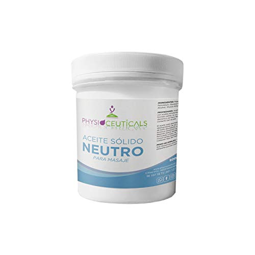 ACEITE SOLIDO NEUTRO PARA MASAJES 500 ml