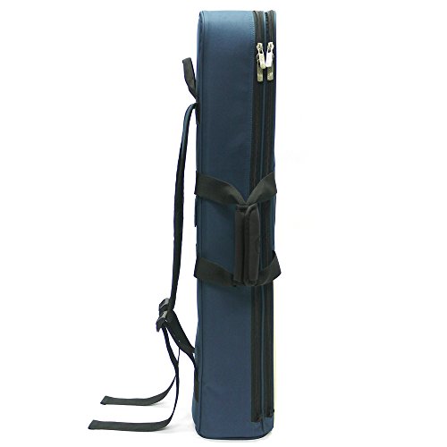 Actitud ss200402 Soprano Saxofón Soft Case – Vintage azul