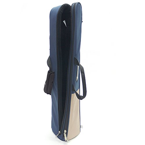 Actitud ss200402 Soprano Saxofón Soft Case – Vintage azul