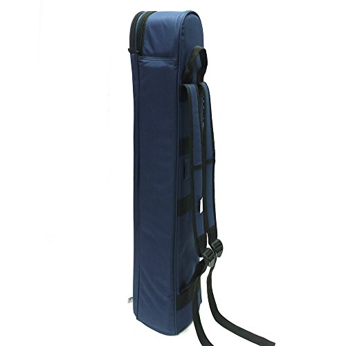 Actitud ss200402 Soprano Saxofón Soft Case – Vintage azul