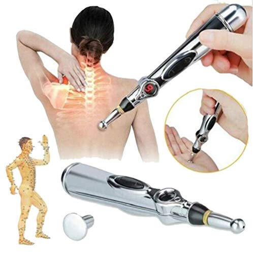 Acupuntura electrónica Pluma Meridianos Laser Acupuntura Máquina Imán Masajeador