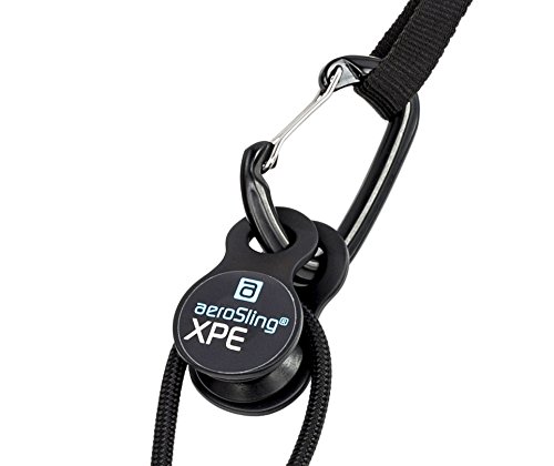 aeroSling XPE, Entrenador de suspensión Ultra-ligero y compacto, Para interiores y exteriores, Incluye DVD-online, Horario de entrenamiento, Póster de ejercicio y Bolsa de malla