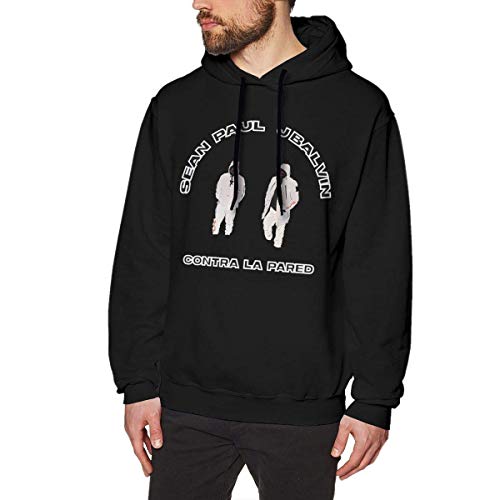 AKKUI Sudaderas Hombre Sudaderas con Capucha J Balvin Sean Paul Man'S Hoodie Sweater Fashion Classic Long Sleeve Top Hoodies Hooded Sweatshirt