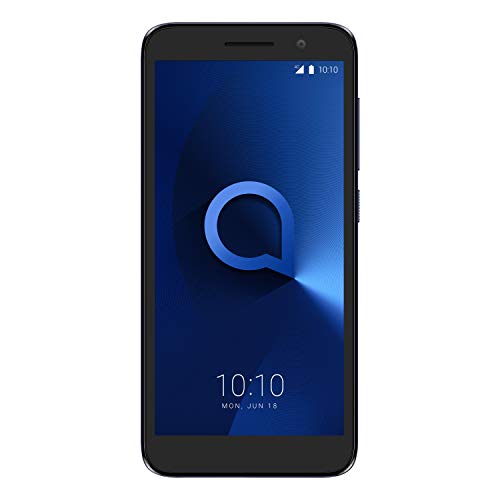 Alcatel 5033D 1 2019, Smartphone - Pantalla 5" - Cámara trasera 5MP y frontal (selfie) 2MP - Memoria 8GB ROM + 1 RAM - Azul