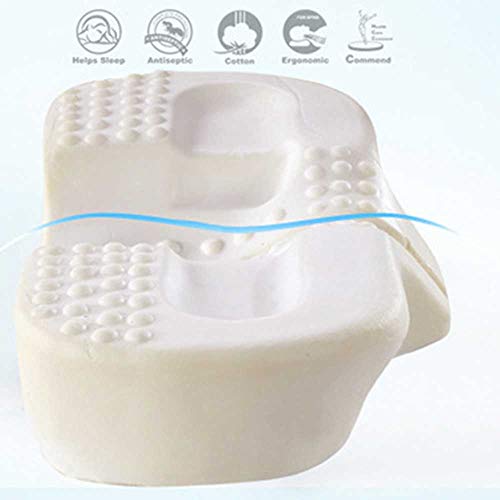 Almohada Antiarrugas De Espuma Viscoelástica, Almohada Cervical para Mejorar El Sueño Y Aliviar El Dolor De Cuello Y Hombro