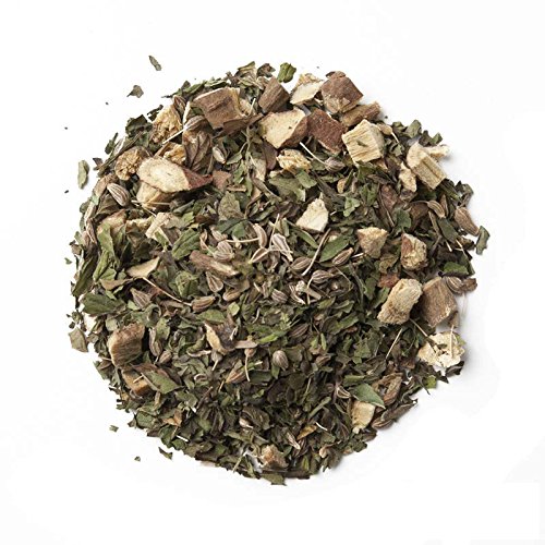 Aromas de Té Infusión de Menta, Regaliz y Anís muy Digestiva Natural 100%, 100 gr