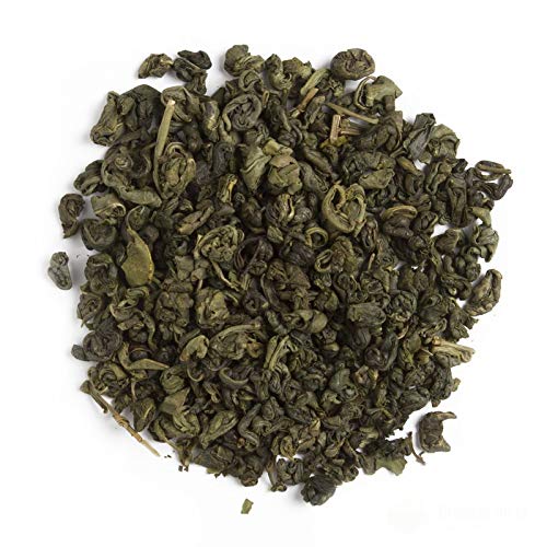 Aromas de Té - Té Verde Moruno Ecológico - Pipermint, China gunpowder y Aroma Natural de Menta - Sabor a Hierbabuena con Pipermint - Propiedades Digestivas - Efecto Antioxidante - 100 gr.