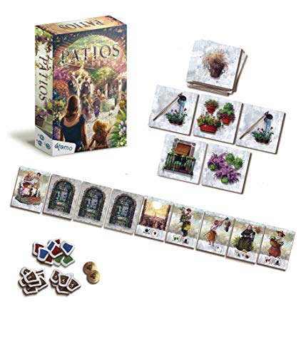 Atomo Games Patios. Juego de Mesa