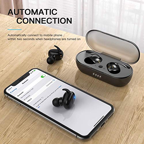 Auriculares Bluetooth 5.0 internos,Auriculares inalambricos in Ear con cancelación de Ruido,Auriculares para Correr Ipx7 Impermeables, de para Android iOS