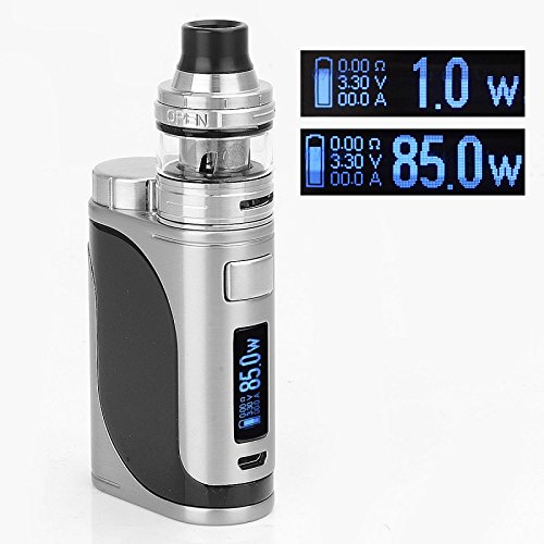 Auténtico Eleaf Istick Pico 25 Cigarrillo electrónico 85W Kit de inicio Eleaf Pico25 Sin Tabaco y Sin Nicotina (Plata)