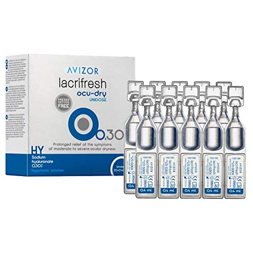 Avizor Ever Clean, Pack 2 x 350 m + Lacrifresh Ocu - Dry 0,30%, Gotas Humectantes Monodosis (20 x 0,40 ml)