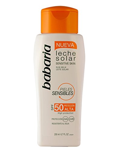 Babaria Leche Solar Pieles Sensibles SPF50-200 ml