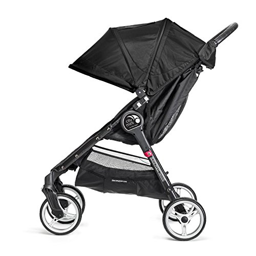 Baby Jogger City Mini 4 - Silla de paseo, color negro