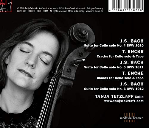 Bach, Encke : uvres pour violoncelle seul. Tetzlaff.