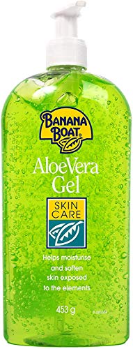 Banana Boat Aloe Vera Gel After Sun - Crema AfterSun Refrescante y Reparadora de la Piel, Gel Hidratante, 453 ml – Pack de 3 Unidades