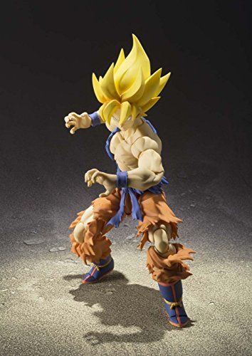 BANDAI - Figurine Dragon Ball Z - Super Saiyan Son Gokou Super Warrior Awakening S.H.Figuarts - 4543112964700