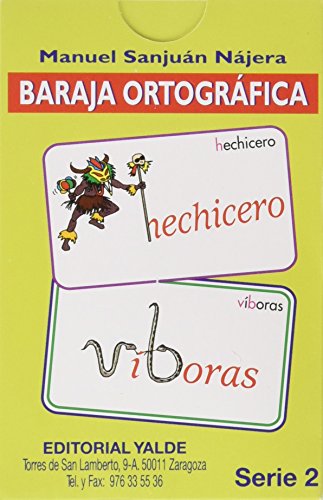 BARAJA ORTOGRAFICA SERIE 2